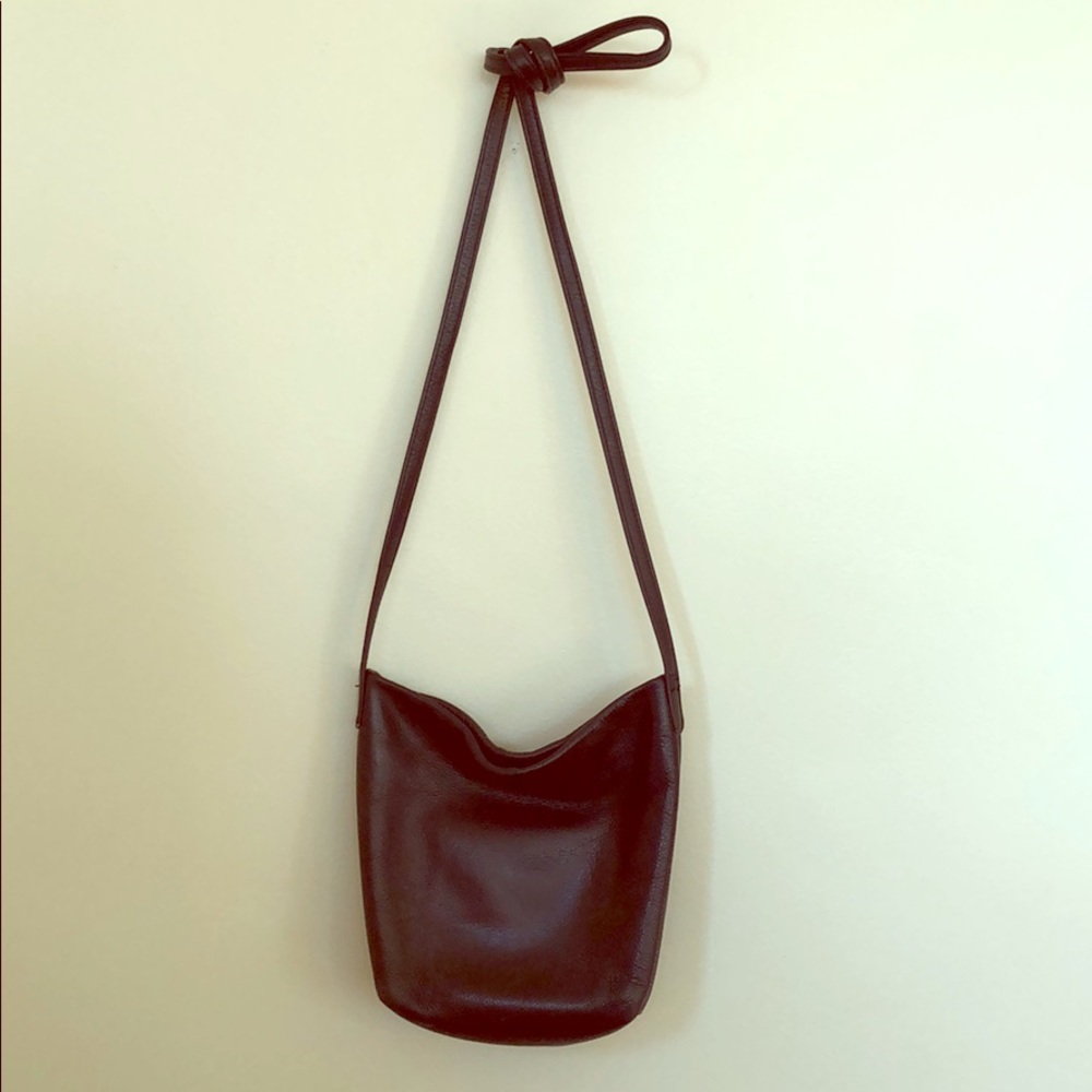 Baggu Black Leather Small Purse